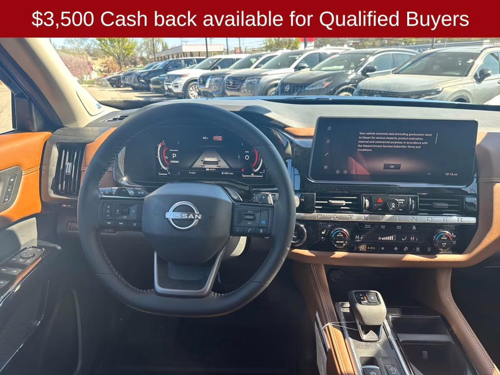 2026 Super Black Nissan Pathfinder Platinum FWD SUV