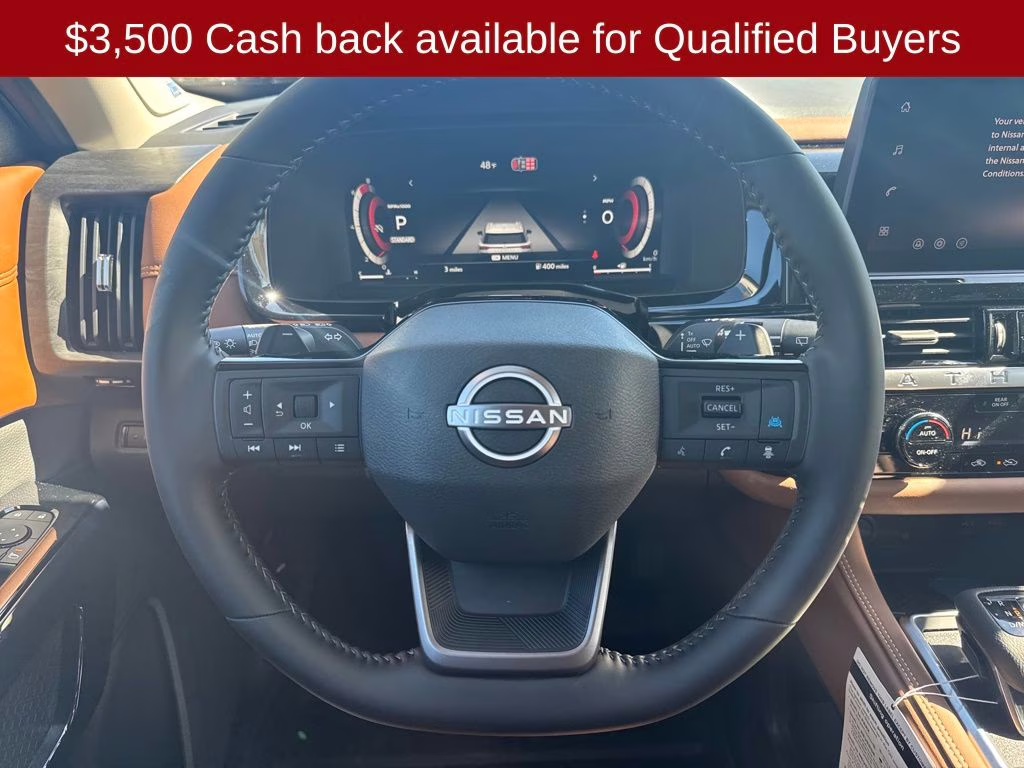 2026 Super Black Nissan Pathfinder Platinum FWD SUV