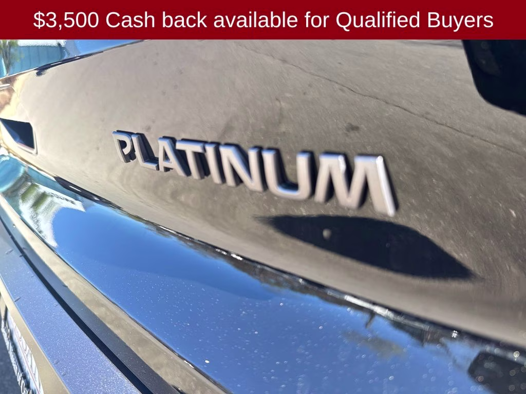2026 Super Black Nissan Pathfinder Platinum FWD SUV