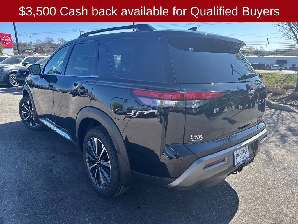 2026 Super Black Nissan Pathfinder Platinum FWD SUV