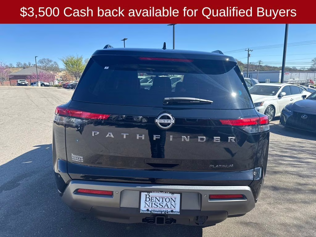 2026 Super Black Nissan Pathfinder Platinum FWD SUV