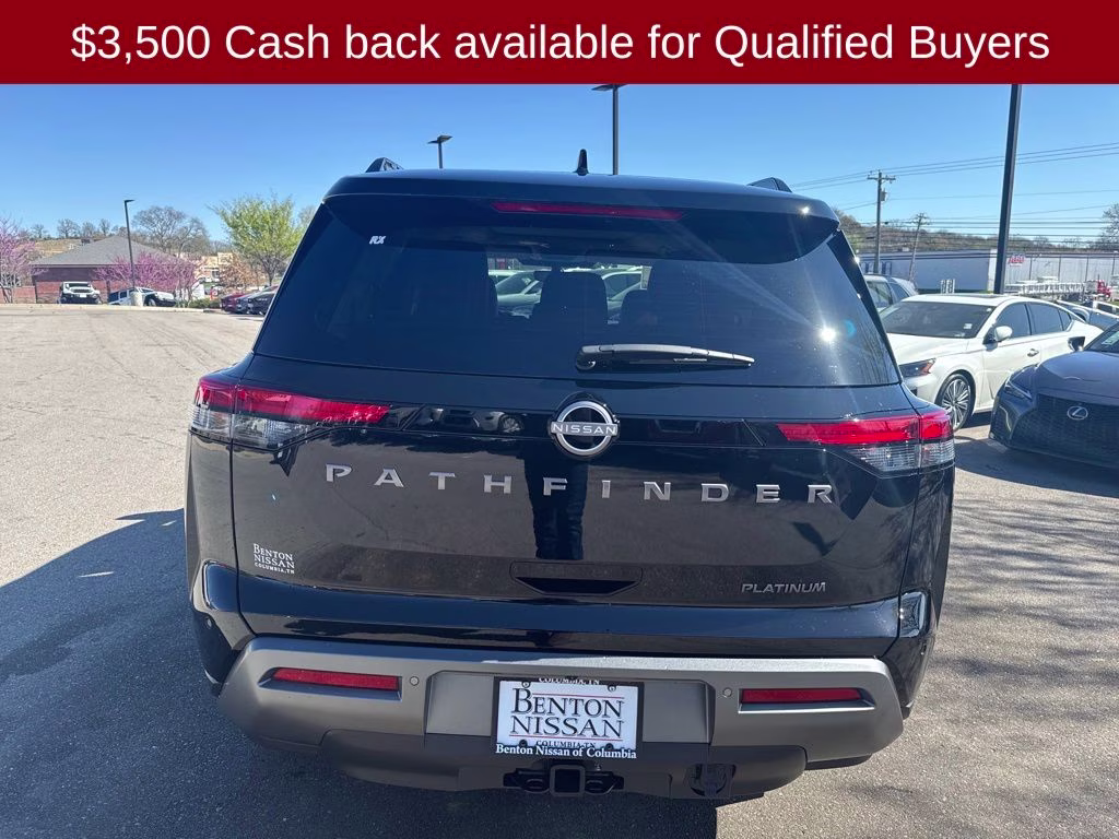 2026 Super Black Nissan Pathfinder Platinum FWD SUV