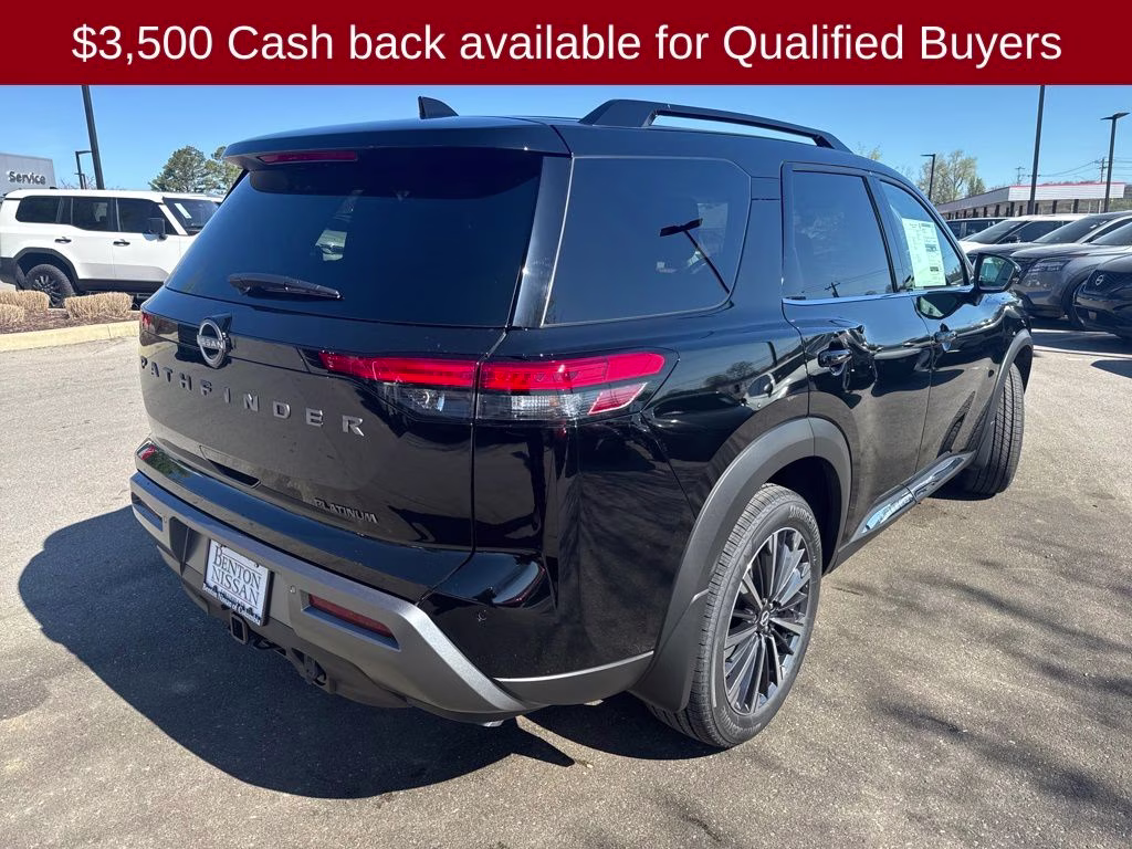 2026 Super Black Nissan Pathfinder Platinum FWD SUV