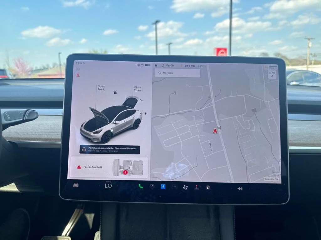 2021 Pearl White Multi-Coat Tesla Model Y Long Range AWD SUV