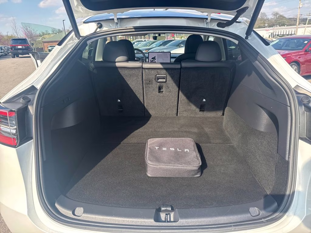 2021 Pearl White Multi-Coat Tesla Model Y Long Range AWD SUV