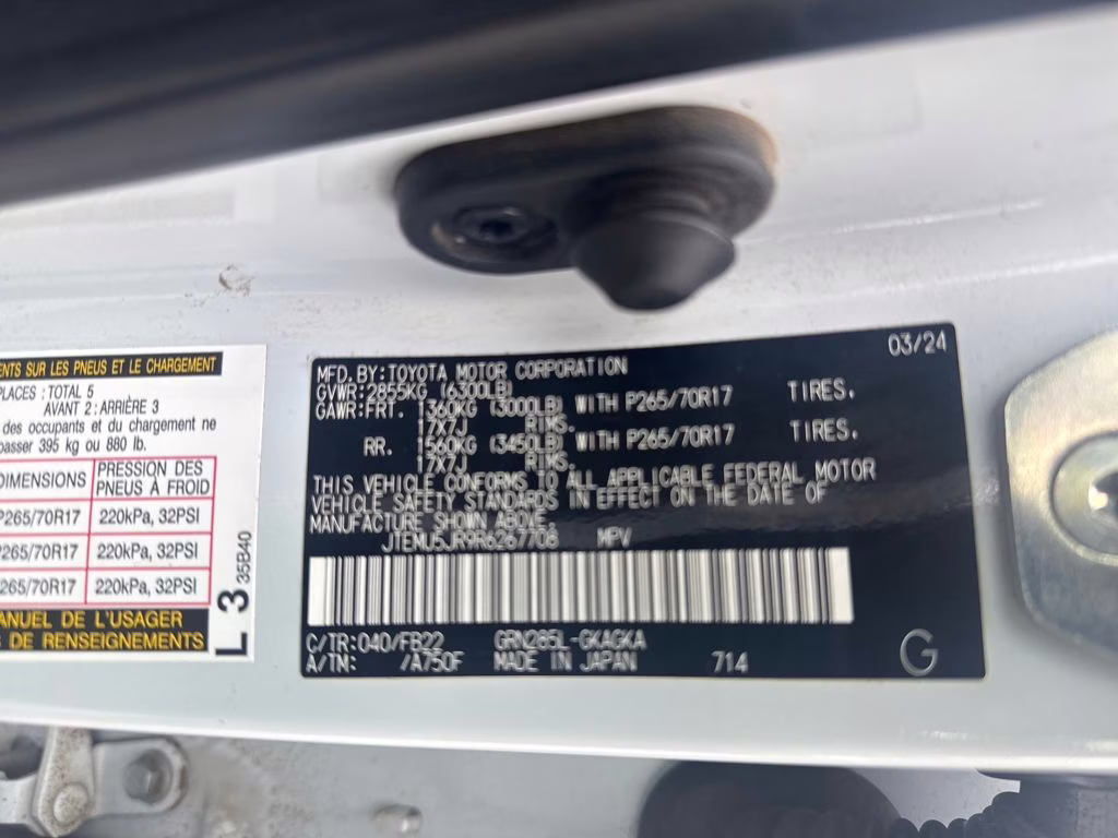 2024 Ice Cap Toyota 4Runner SR5 4X4 SUV