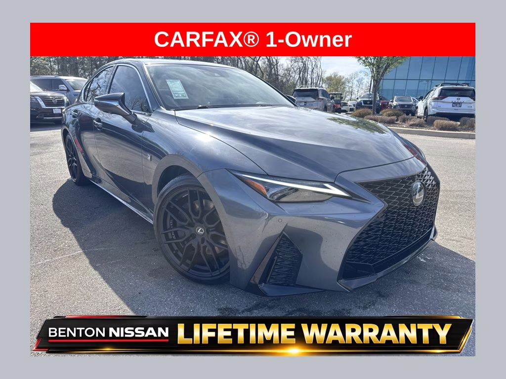 2023 Atomic Silver Lexus IS 350 F SPORT RWD Sedan