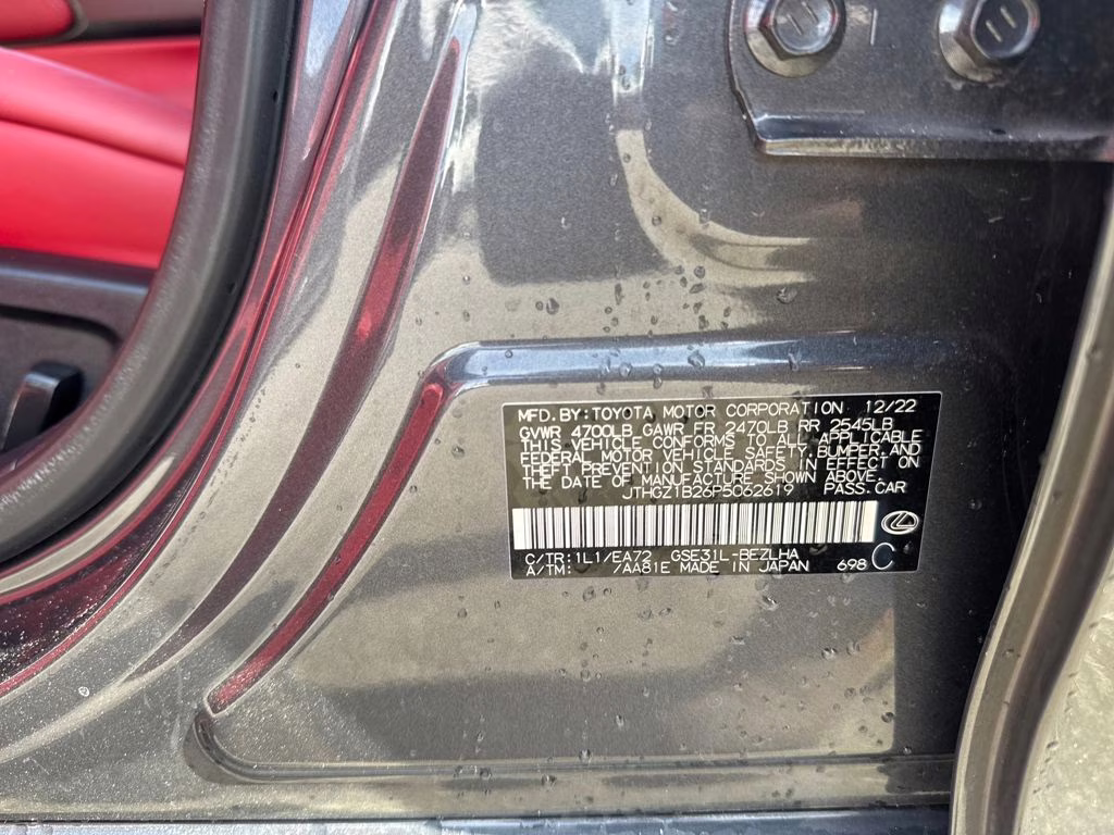 2023 Atomic Silver Lexus IS 350 F SPORT RWD Sedan