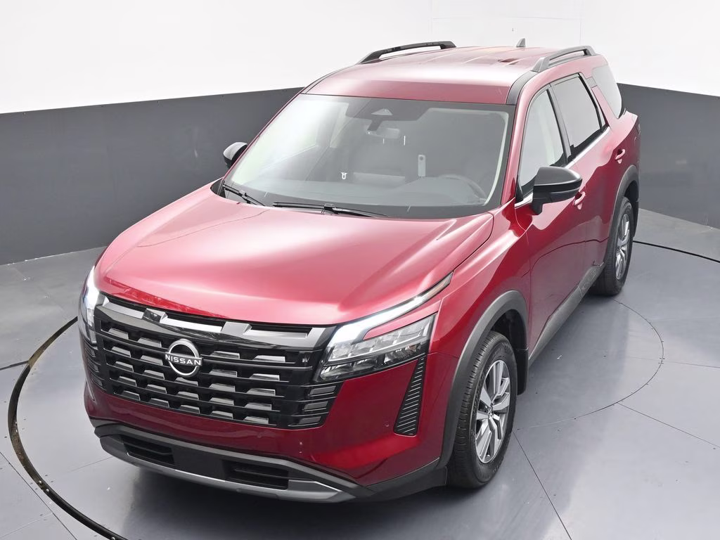 2026 Scarlet Ember Tintcoat Nissan Pathfinder SL FWD SUV