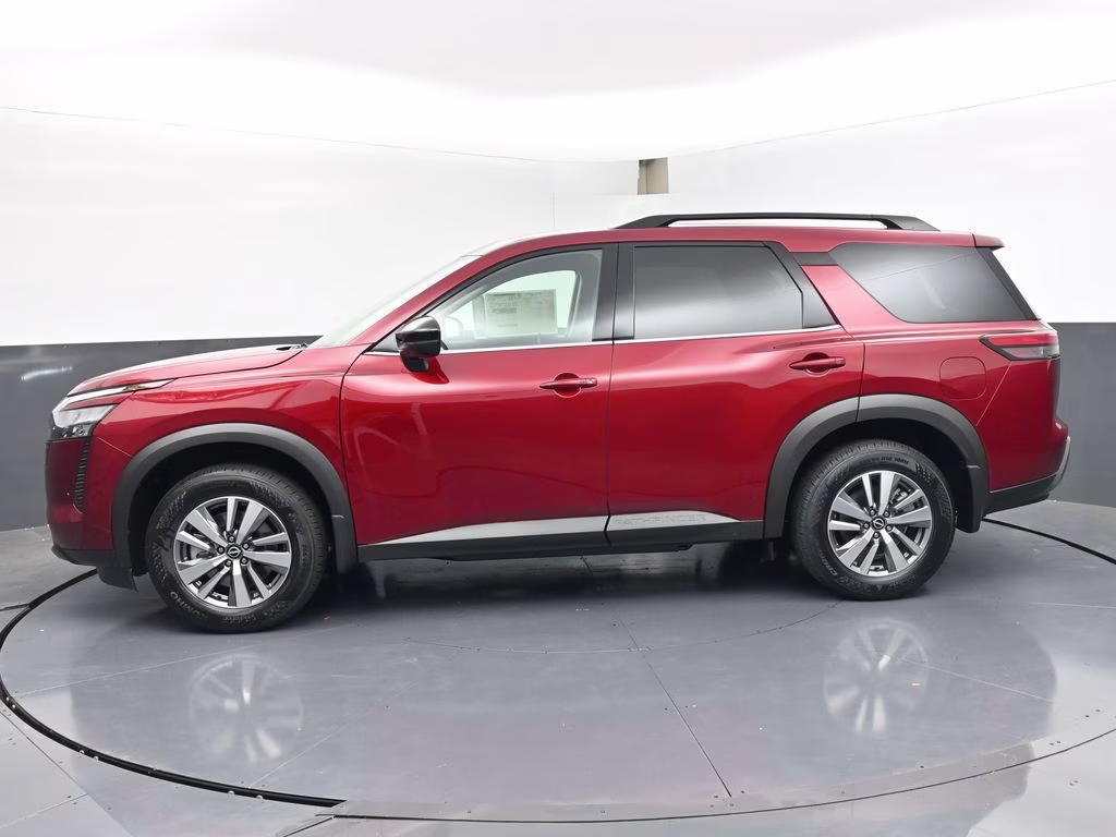 2026 Scarlet Ember Tintcoat Nissan Pathfinder SL FWD SUV