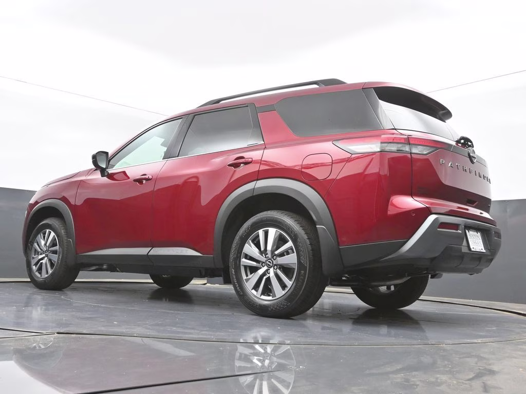 2026 Scarlet Ember Tintcoat Nissan Pathfinder SL FWD SUV