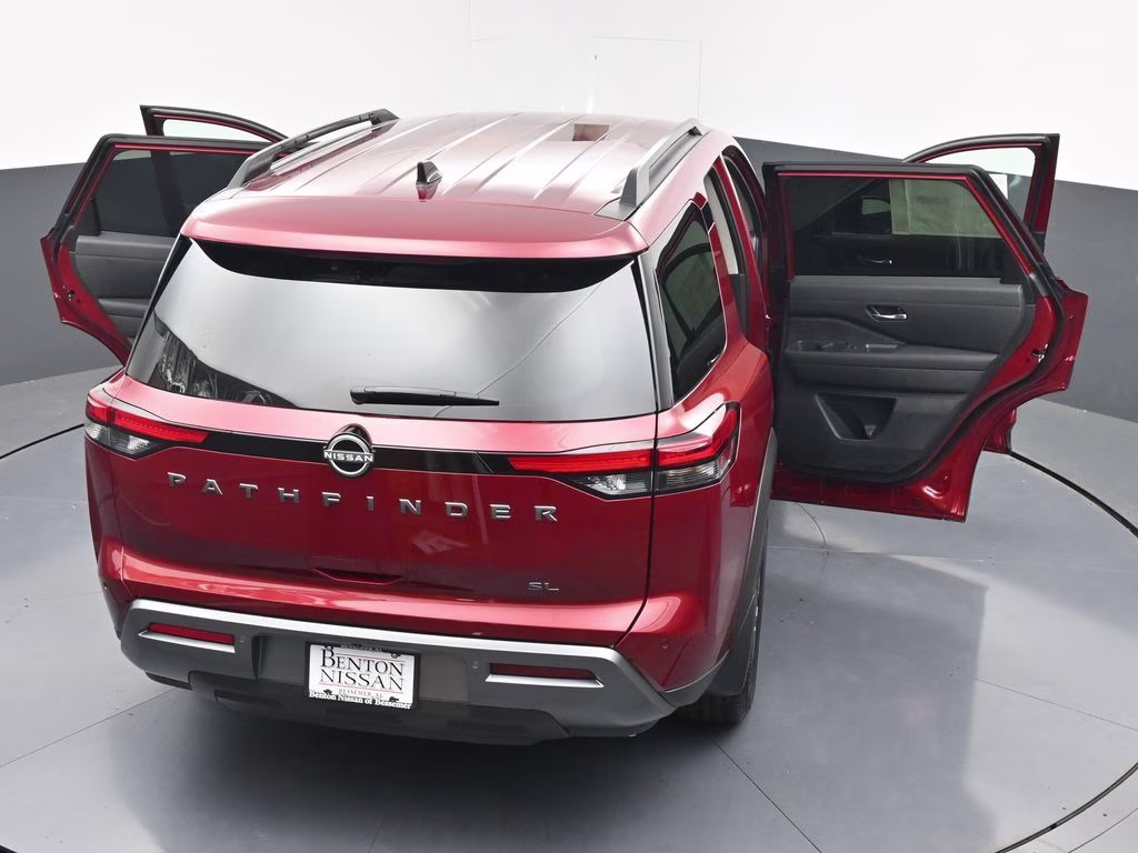 2026 Scarlet Ember Tintcoat Nissan Pathfinder SL FWD SUV