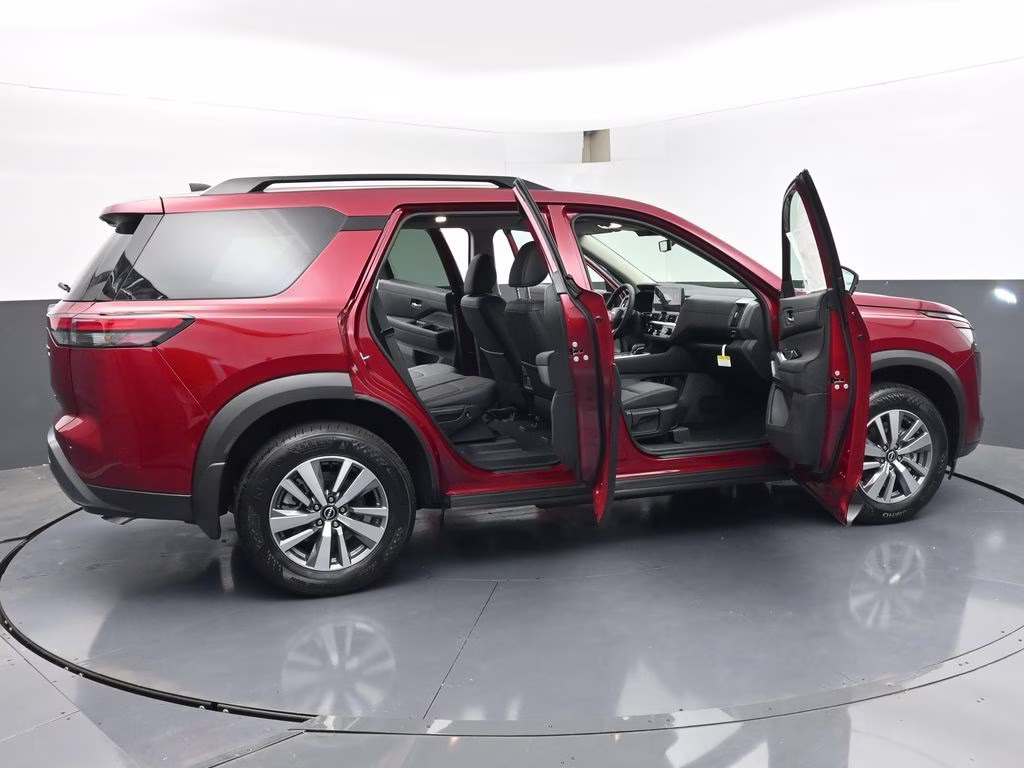 2026 Scarlet Ember Tintcoat Nissan Pathfinder SL FWD SUV