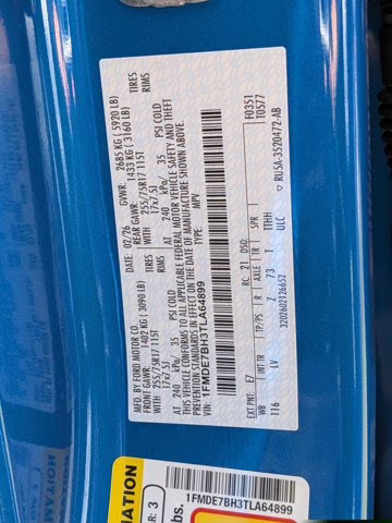 2026 Blue Ford Bronco Big Bend 4X4 Convertible