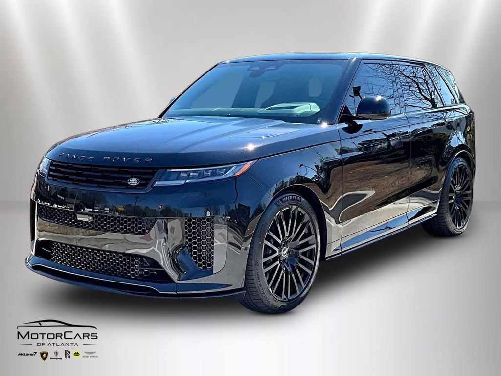 2024 Obsidian Black SV Bespoke Ultra Metallic Gloss Land Rover Range Rover Sport SV Edition One Obsidian Black AWD SUV