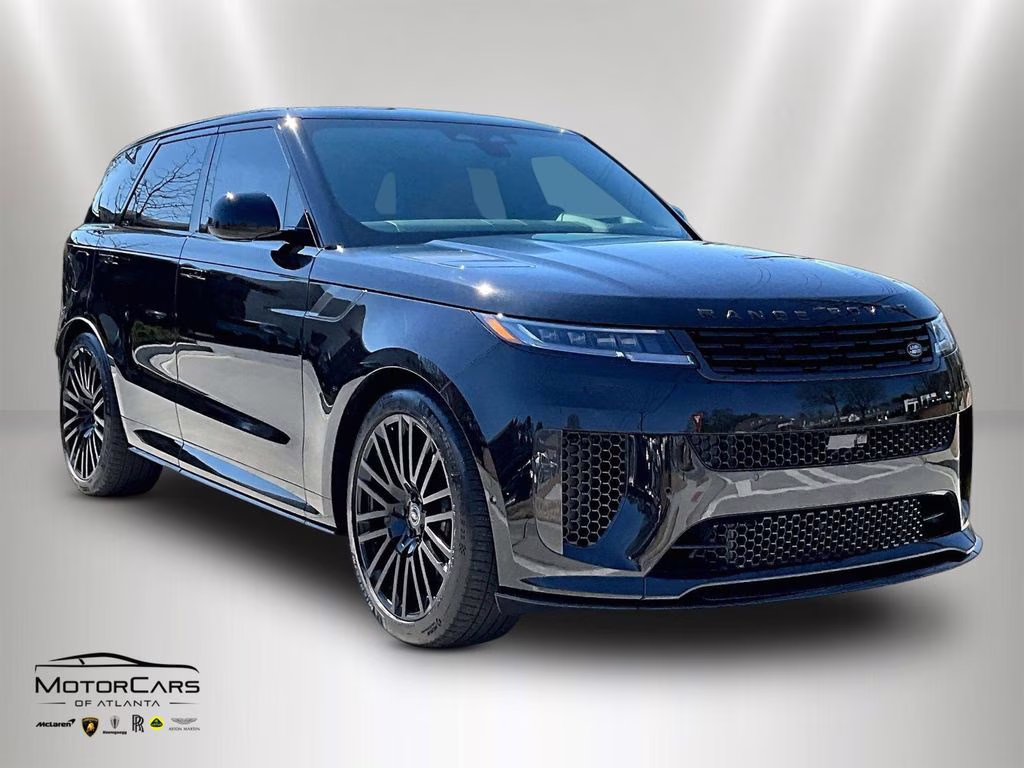 2024 Obsidian Black SV Bespoke Ultra Metallic Gloss Land Rover Range Rover Sport SV Edition One Obsidian Black AWD SUV