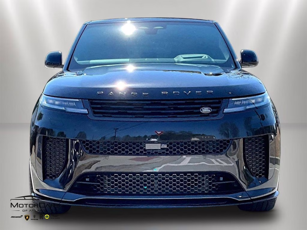 2024 Obsidian Black SV Bespoke Ultra Metallic Gloss Land Rover Range Rover Sport SV Edition One Obsidian Black AWD SUV