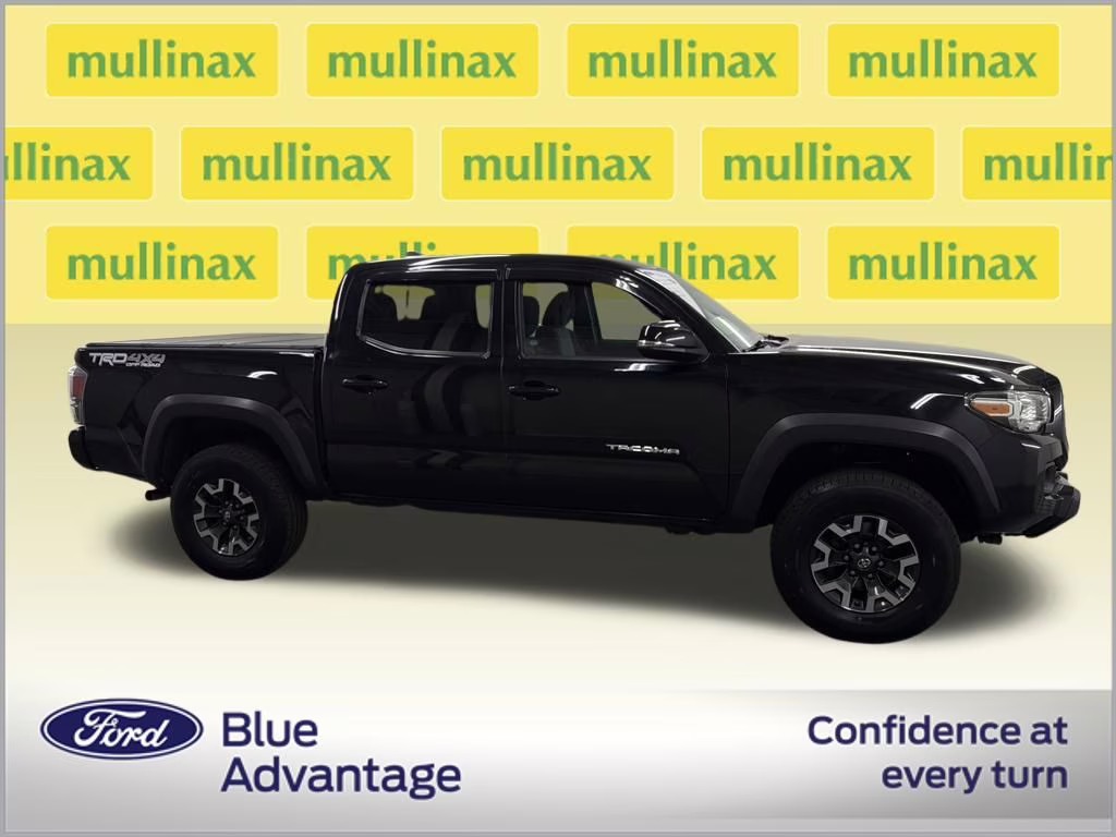 2020 Midnight Black Metallic Toyota Tacoma TRD Off-Road 4X4 Truck