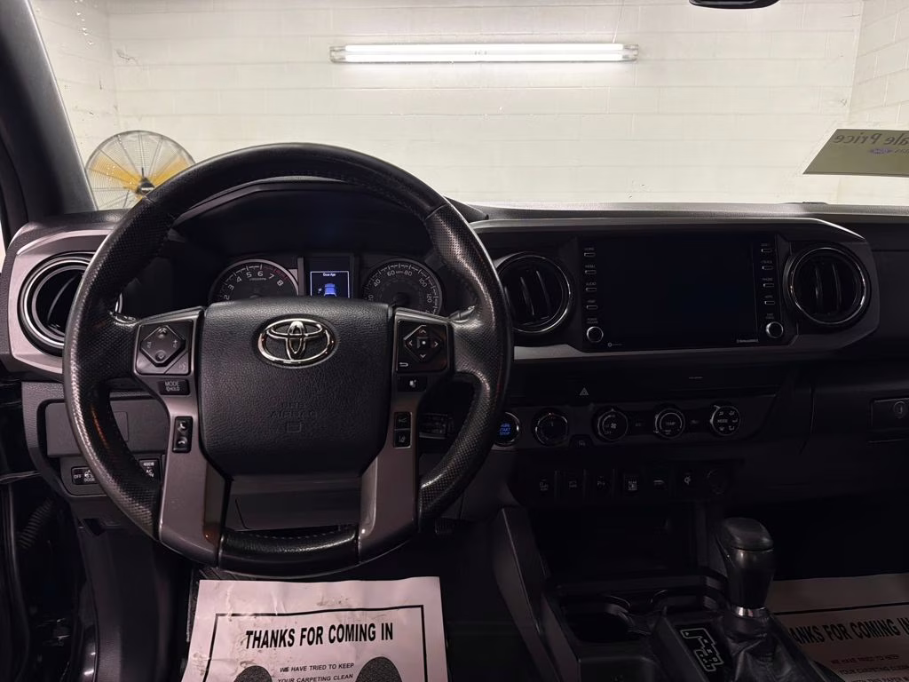 2020 Midnight Black Metallic Toyota Tacoma TRD Off-Road 4X4 Truck