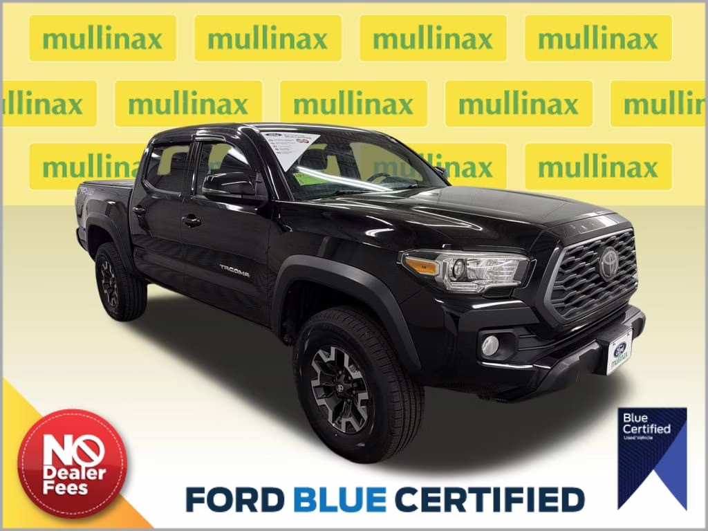 2020 Midnight Black Metallic Toyota Tacoma TRD Off-Road 4X4 Truck