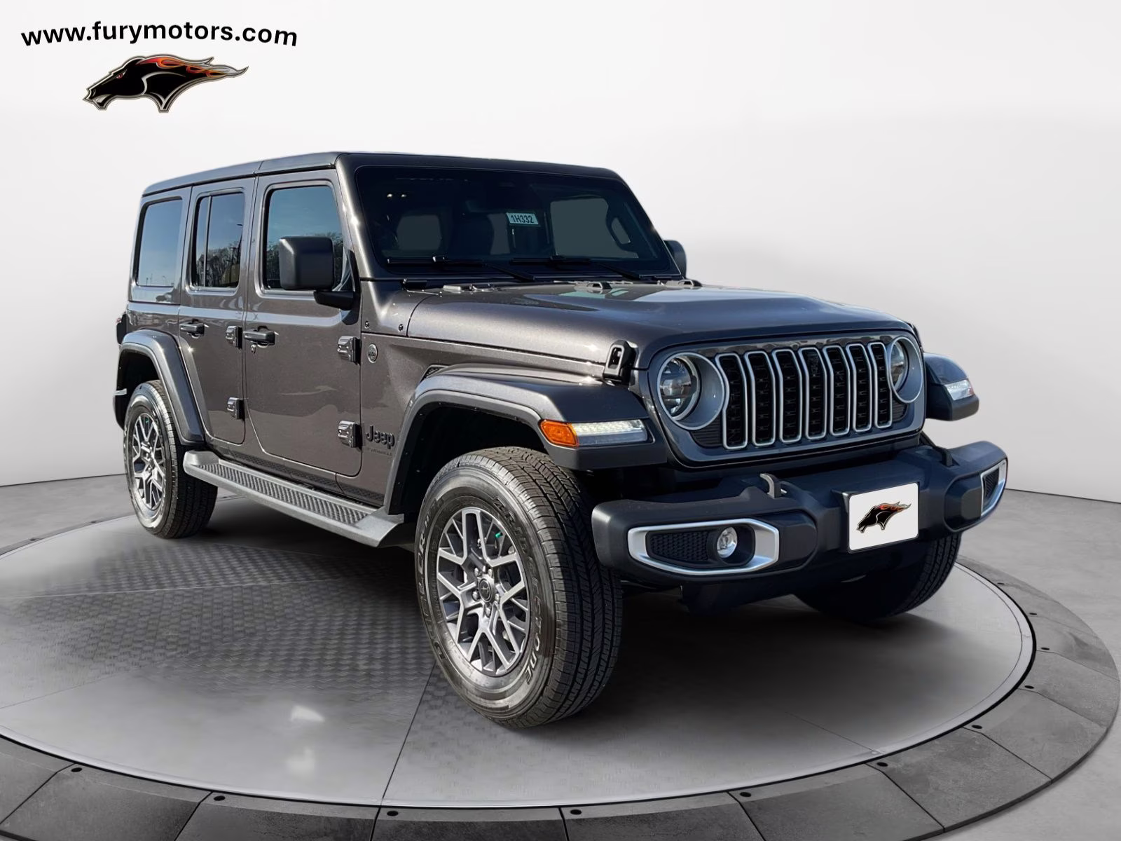 2026 Granite Crystal Metallic Clearcoat Jeep Wrangler Sahara 4X4 SUV