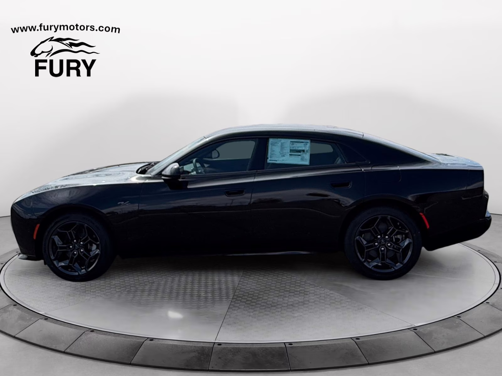 2026 Diamond Black Crystal Pearlcoat Dodge Charger R/T AWD Sedan