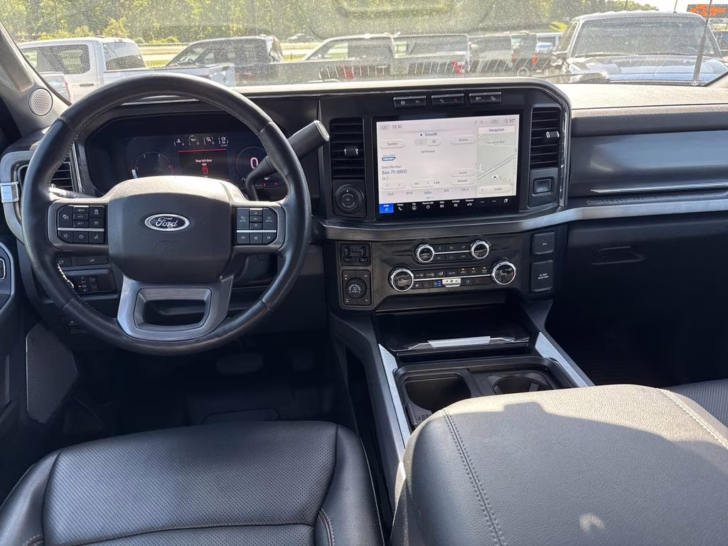 2024 Agate Black Metallic Ford Super Duty F-250 SRW Lariat 4X4 Truck