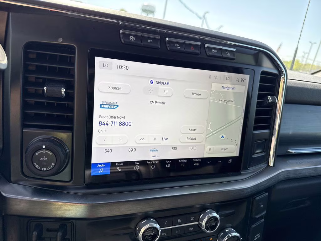 2024 Agate Black Metallic Ford Super Duty F-250 SRW Lariat 4X4 Truck