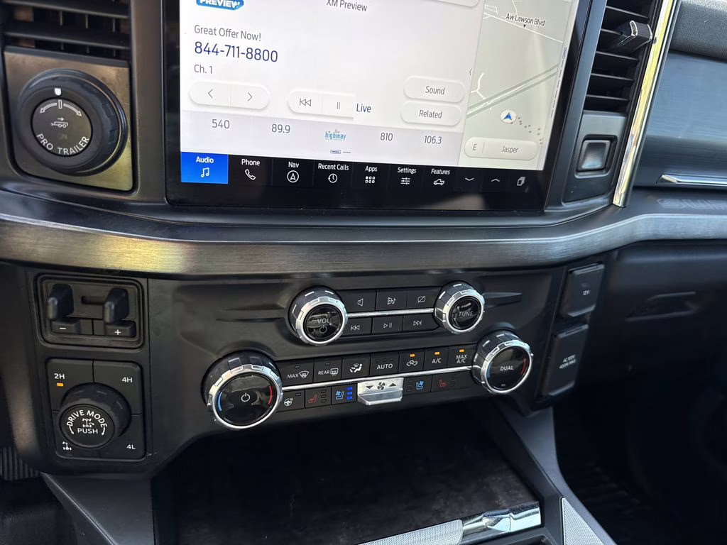 2024 Agate Black Metallic Ford Super Duty F-250 SRW Lariat 4X4 Truck