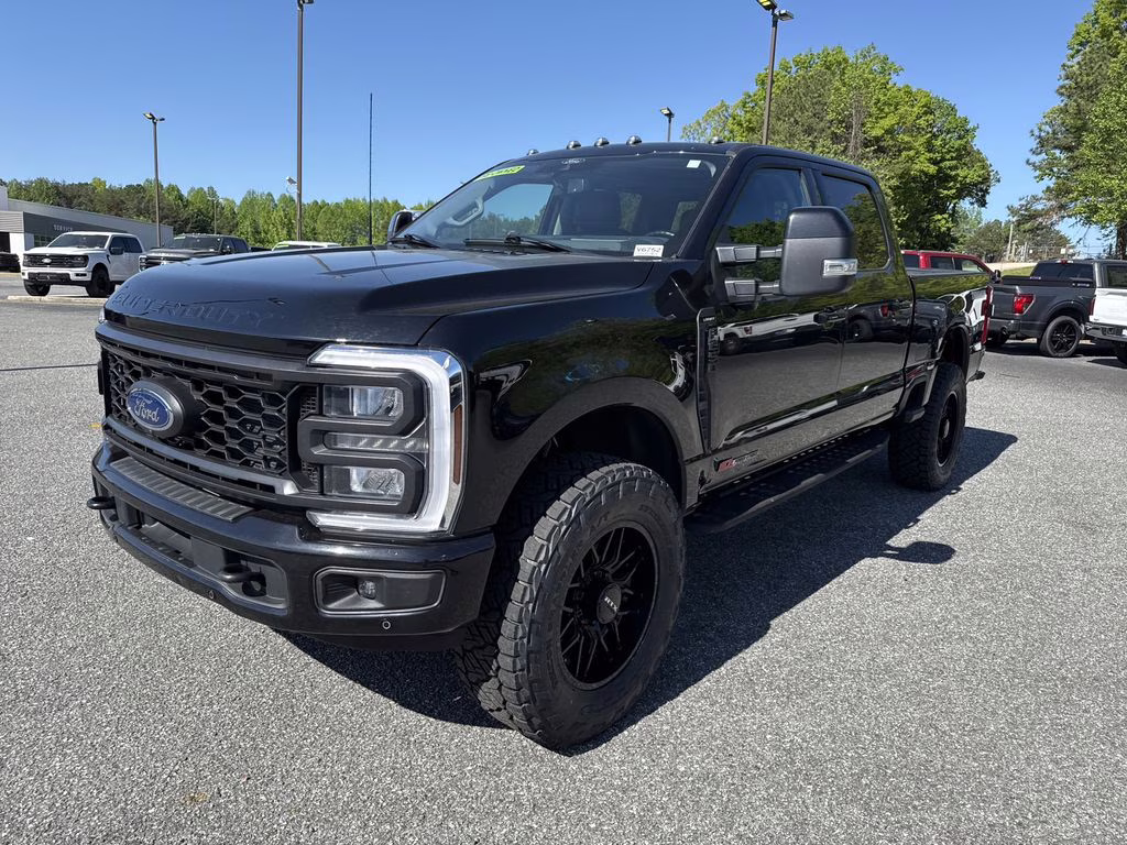 2024 Agate Black Metallic Ford Super Duty F-250 SRW Lariat 4X4 Truck