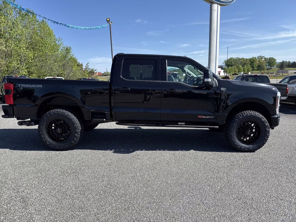 2024 Agate Black Metallic Ford Super Duty F-250 SRW Lariat 4X4 Truck