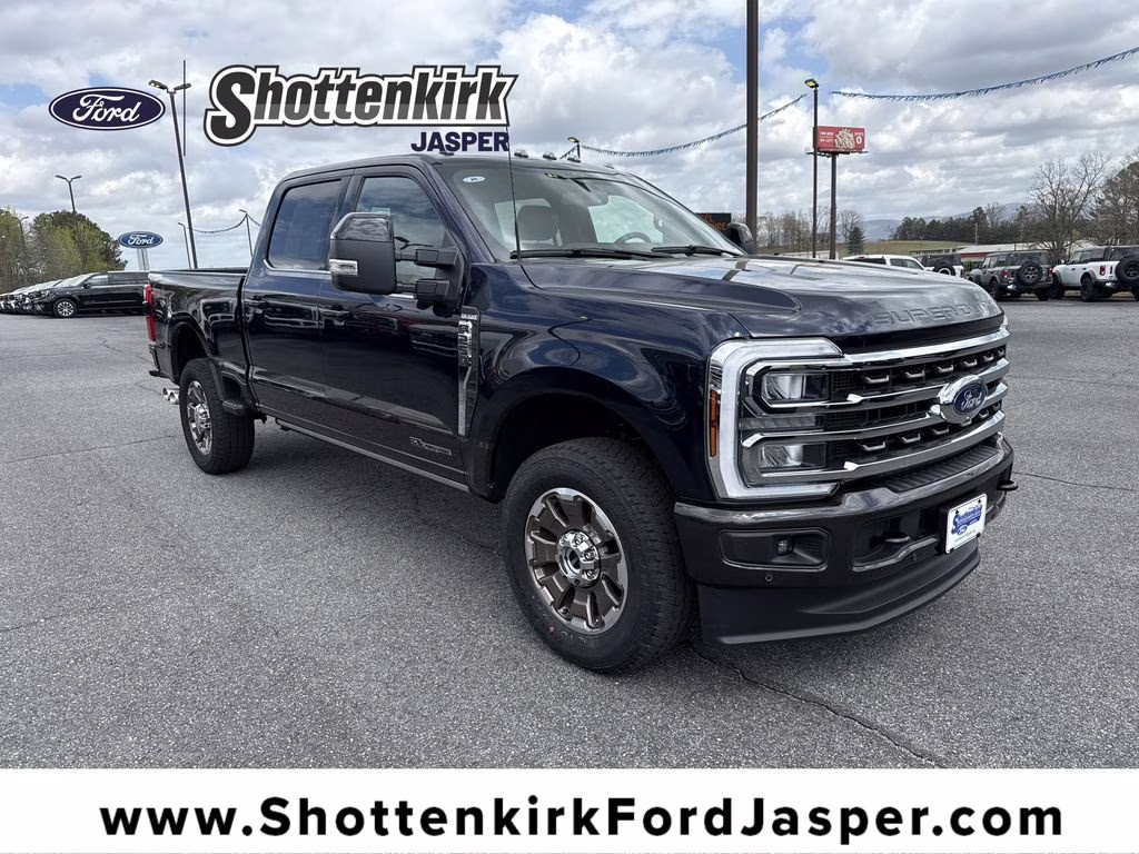 2024 Antimatter Blue Metallic Ford Super Duty F-250 SRW King Ranch 4X4 Truck