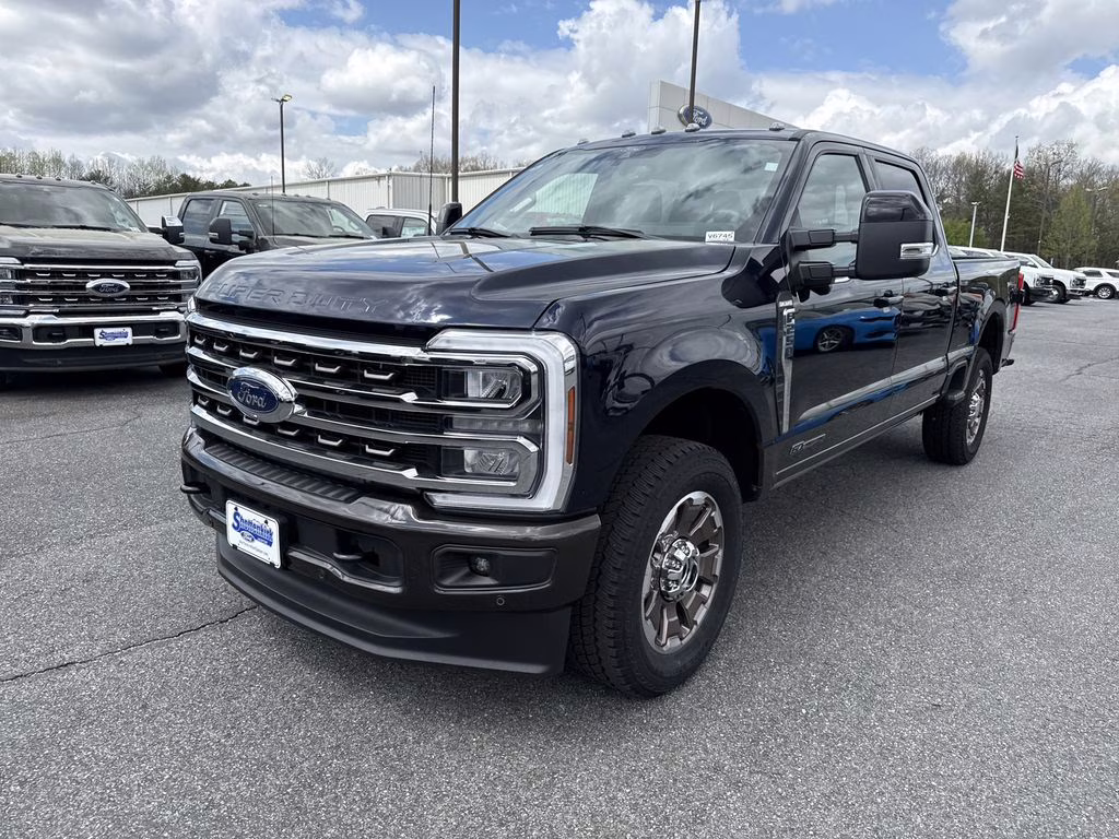 2024 Antimatter Blue Metallic Ford Super Duty F-250 SRW King Ranch 4X4 Truck
