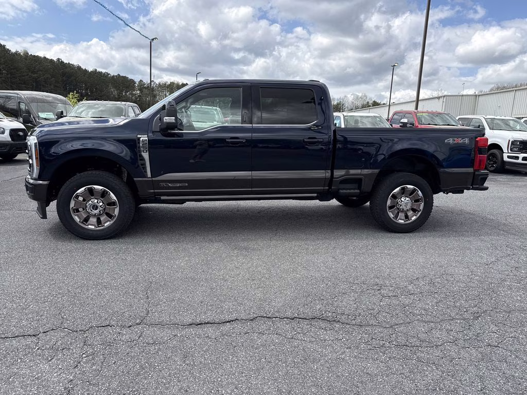2024 Antimatter Blue Metallic Ford Super Duty F-250 SRW King Ranch 4X4 Truck