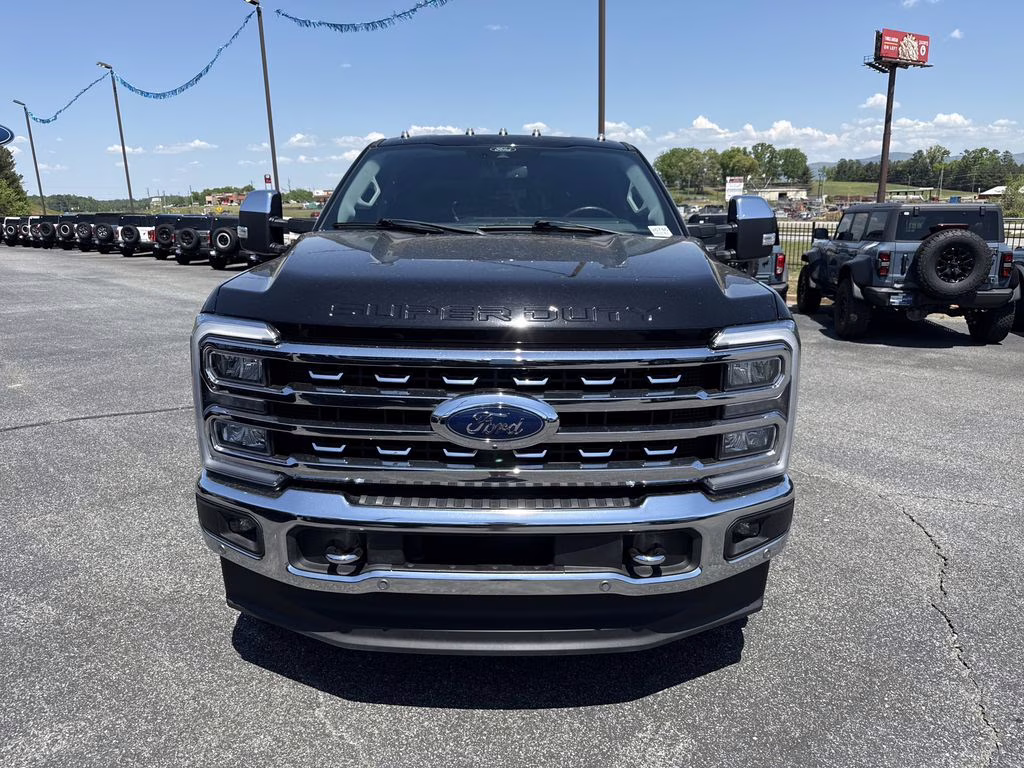 2024 Black Metallic Ford Super Duty F-350 SRW Lariat 4X4 Truck