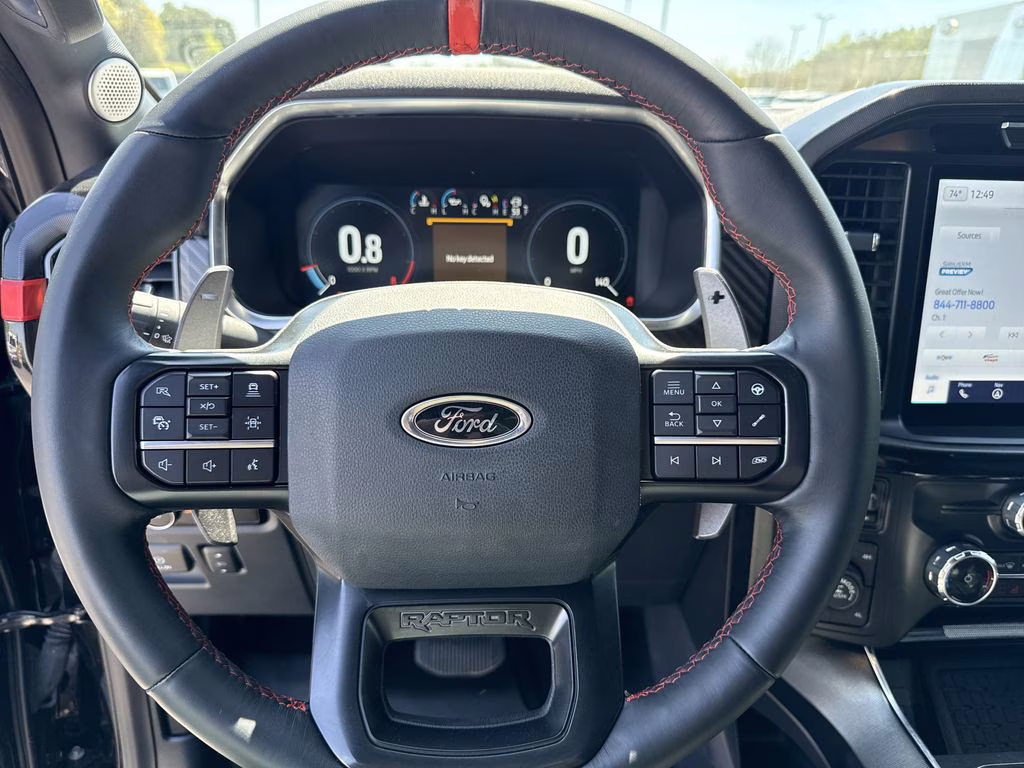 2023 Agate Black Metallic Ford F-150 Raptor 4X4 Truck