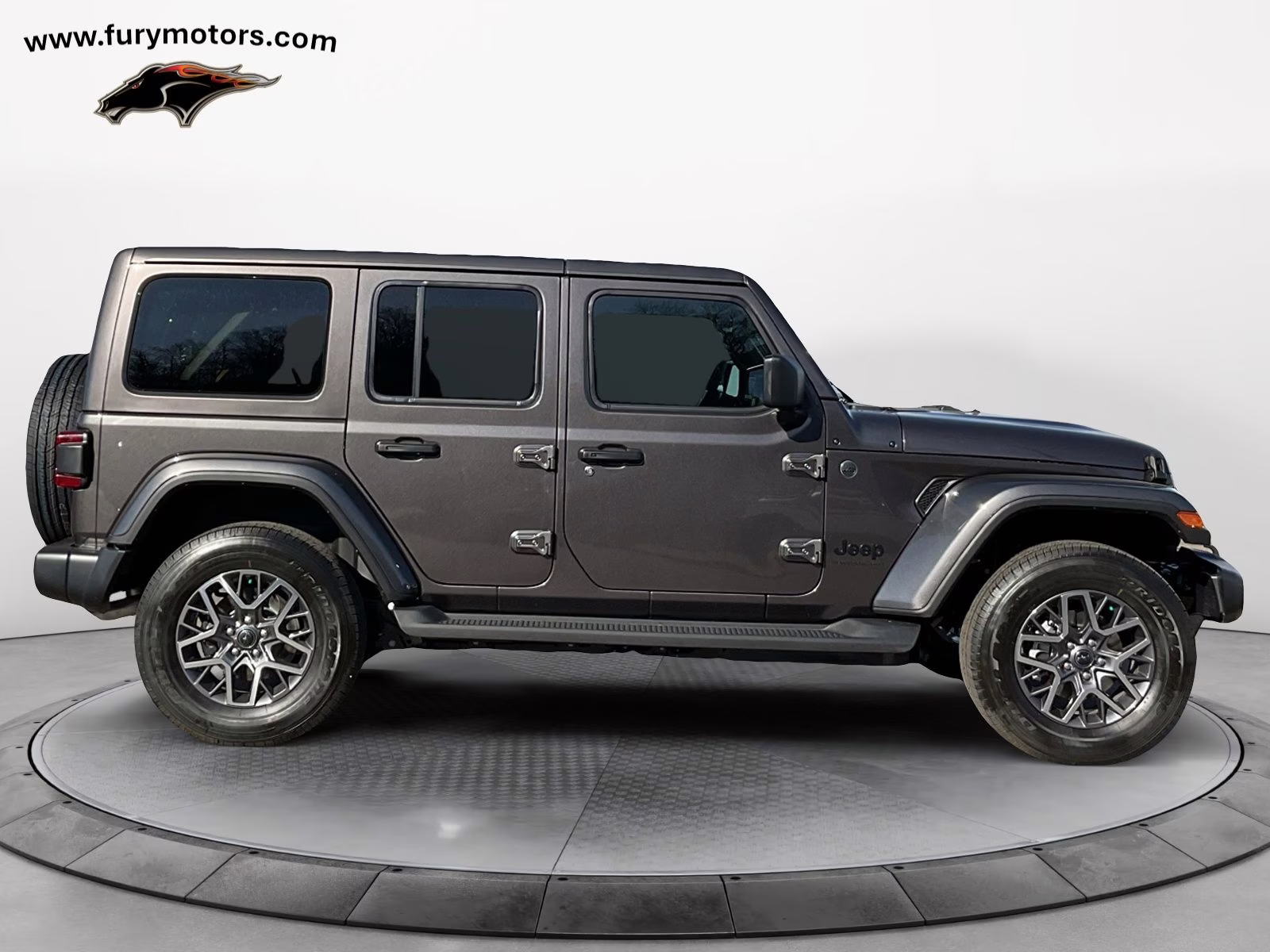 2026 Granite Crystal Metallic Clearcoat Jeep Wrangler Sahara 4X4 SUV