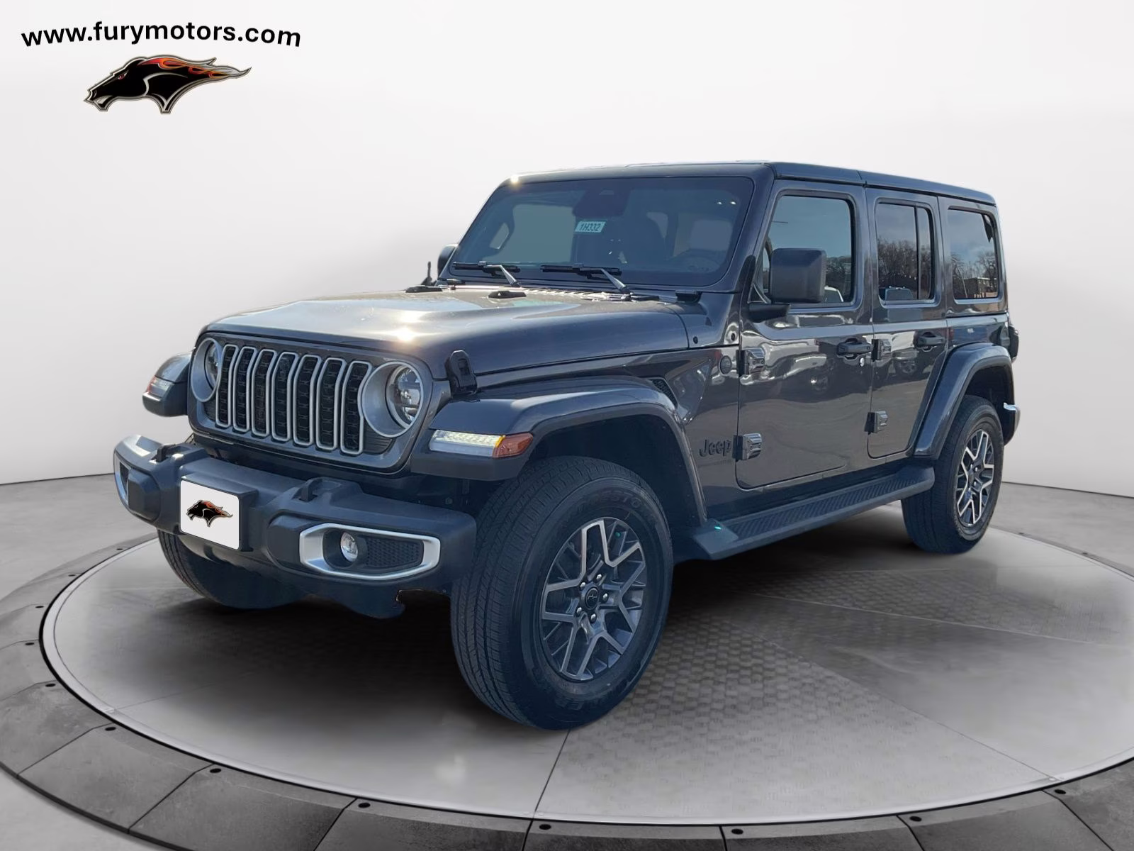 2026 Granite Crystal Metallic Clearcoat Jeep Wrangler Sahara 4X4 SUV