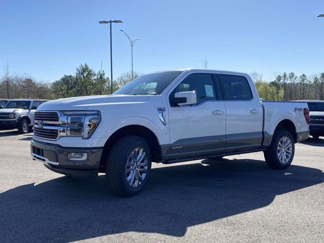 2026 Star White Metallic Tri-Coat Ford F-150 King Ranch 4X4 Truck
