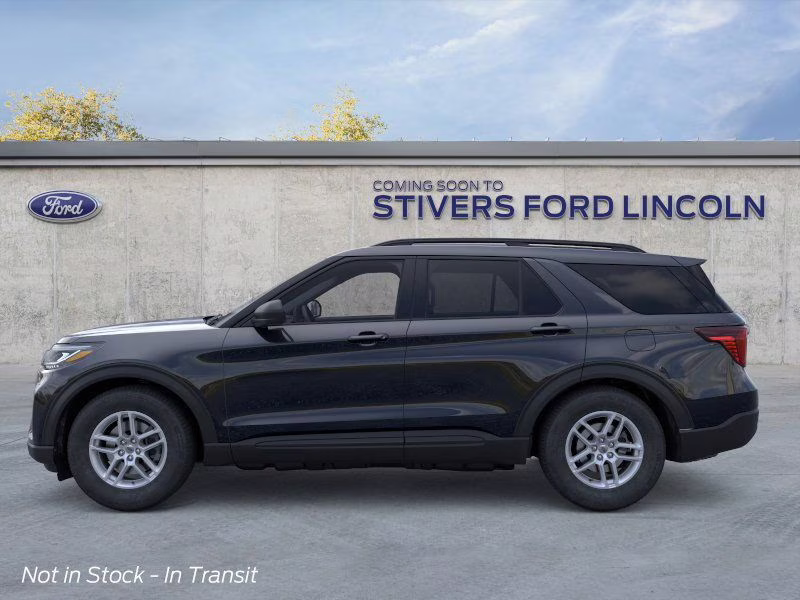 2026 Agate Black Metallic Ford Explorer Active RWD SUV