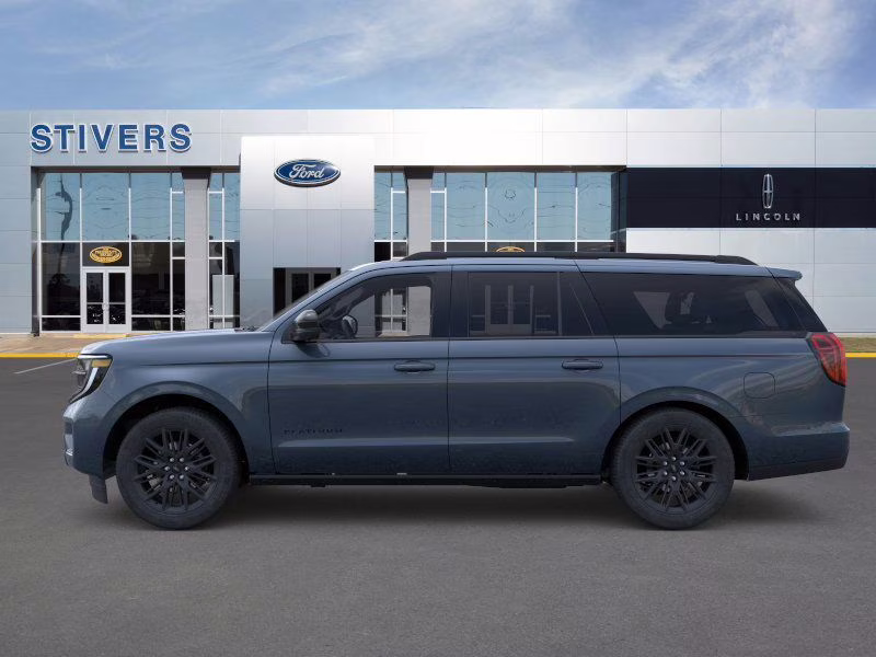 2026 Stone Blue Metallic Ford Expedition Max Platinum 4X4 SUV