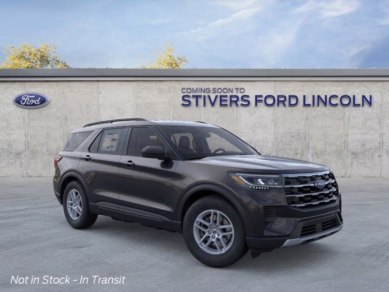 2026 Agate Black Metallic Ford Explorer Active RWD SUV