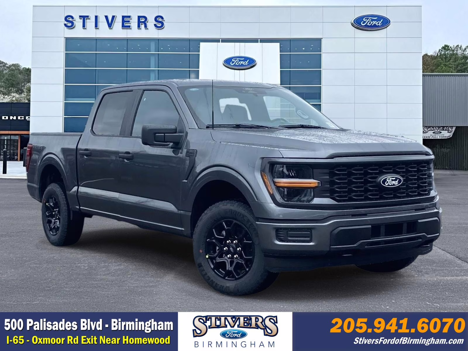 2026 Gray Metallic Ford F-150 STX 4X4 Truck