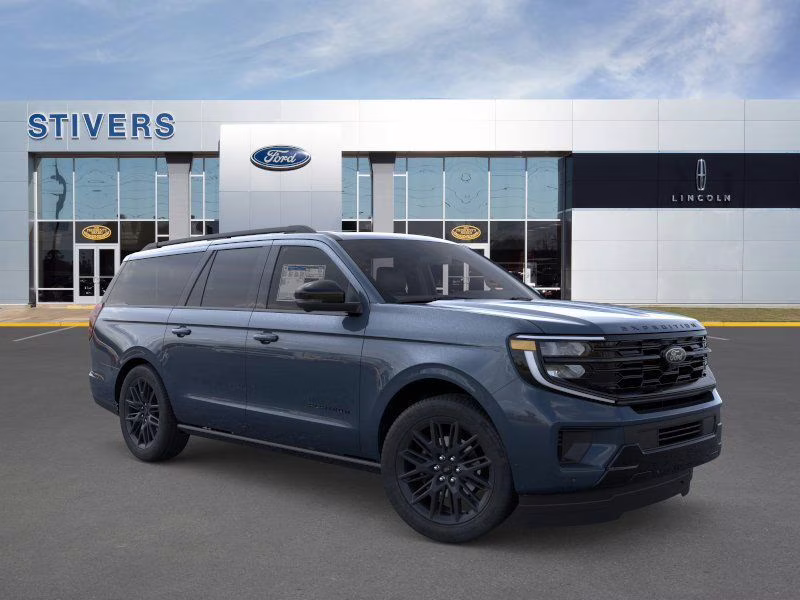 2026 Stone Blue Metallic Ford Expedition Max Platinum 4X4 SUV