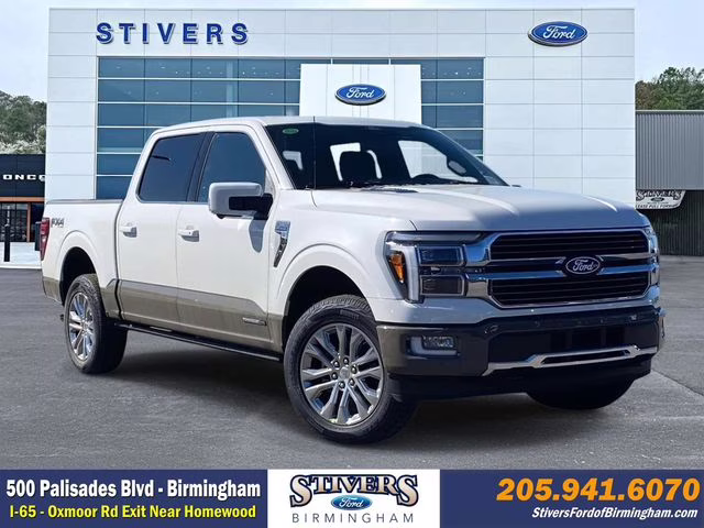 2026 Star White Metallic Tri-Coat Ford F-150 King Ranch 4X4 Truck