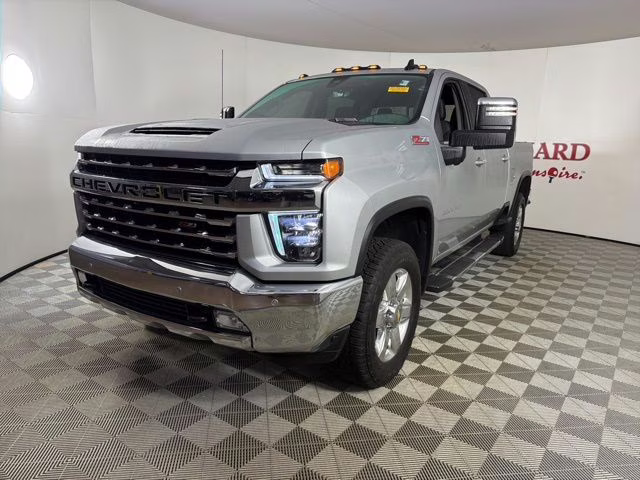 2022 Silver Ice Metallic Chevrolet Silverado 3500HD LTZ 4X4 Truck
