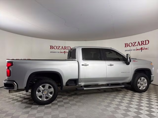 2022 Silver Ice Metallic Chevrolet Silverado 3500HD LTZ 4X4 Truck