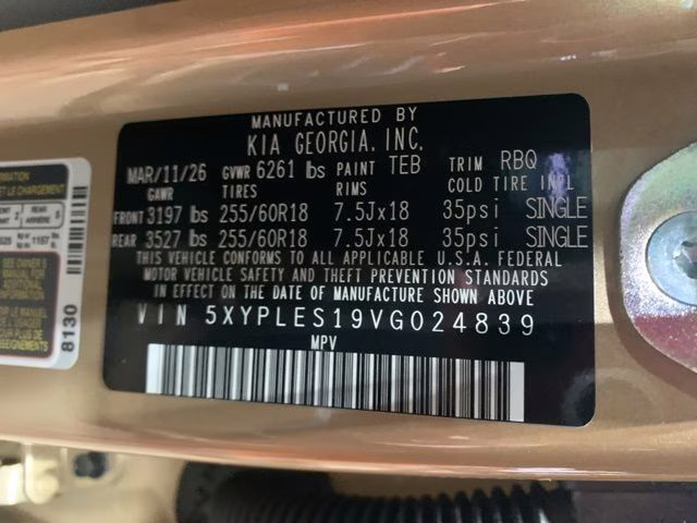 2027 Terrain Brown Kia Telluride X-Pro SX-Prestige AWD SUV