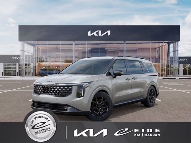 2026 Ivory Silver Kia Carnival Hybrid SX Prestige FWD Van