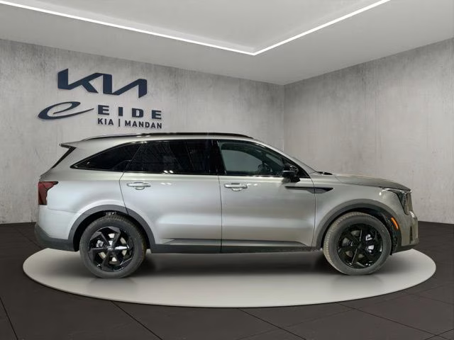 2026 Steel Gray Kia Sorento Hybrid X-Line SX Prestige AWD SUV